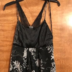 Buckle Daytrip dressy black lace tank top